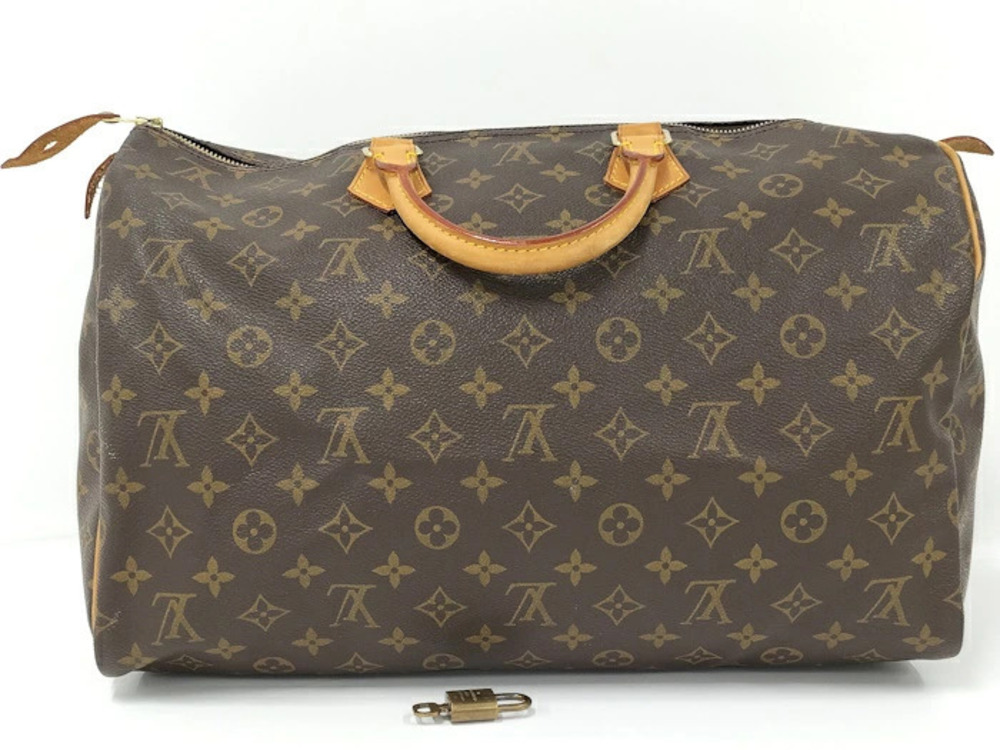 Louis Vuitton Bag Monogram Speedy Boston Brown